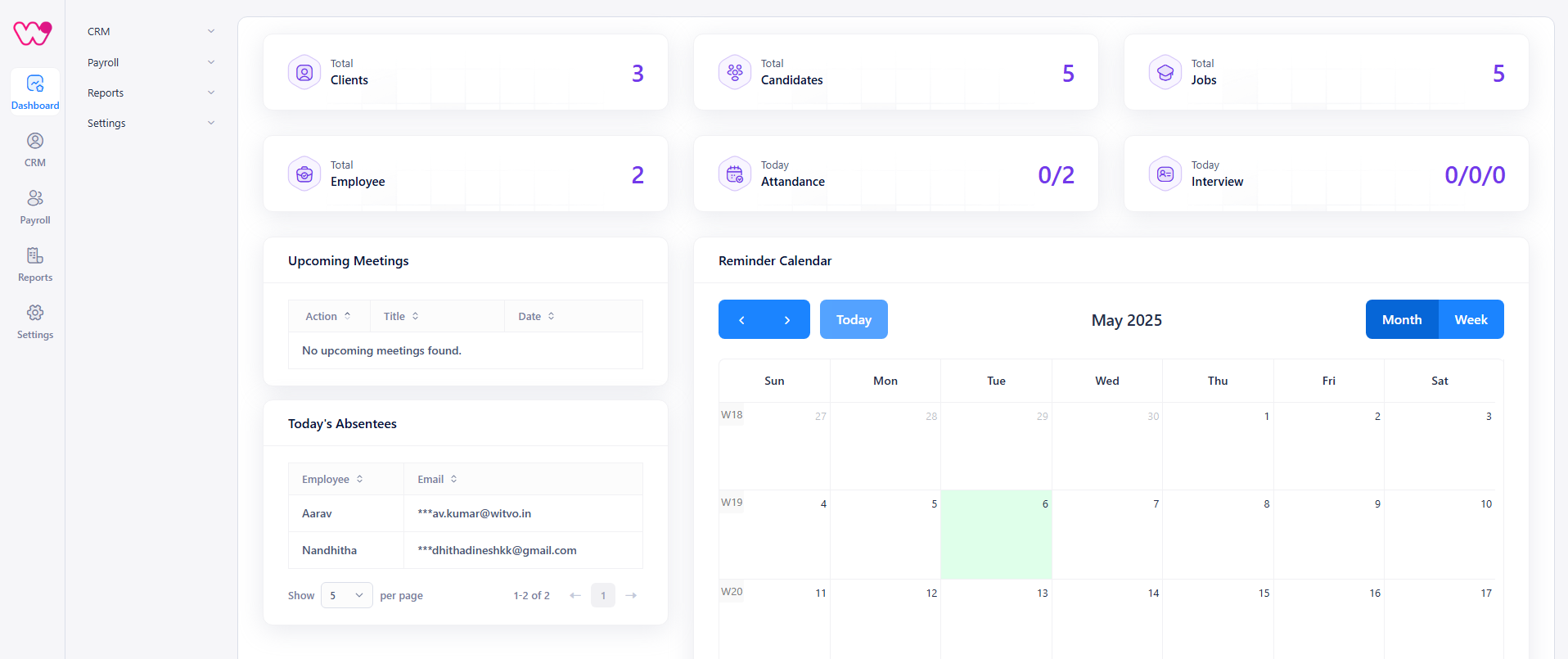 Dashboard