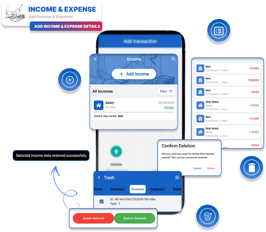 BizExpense Incomes