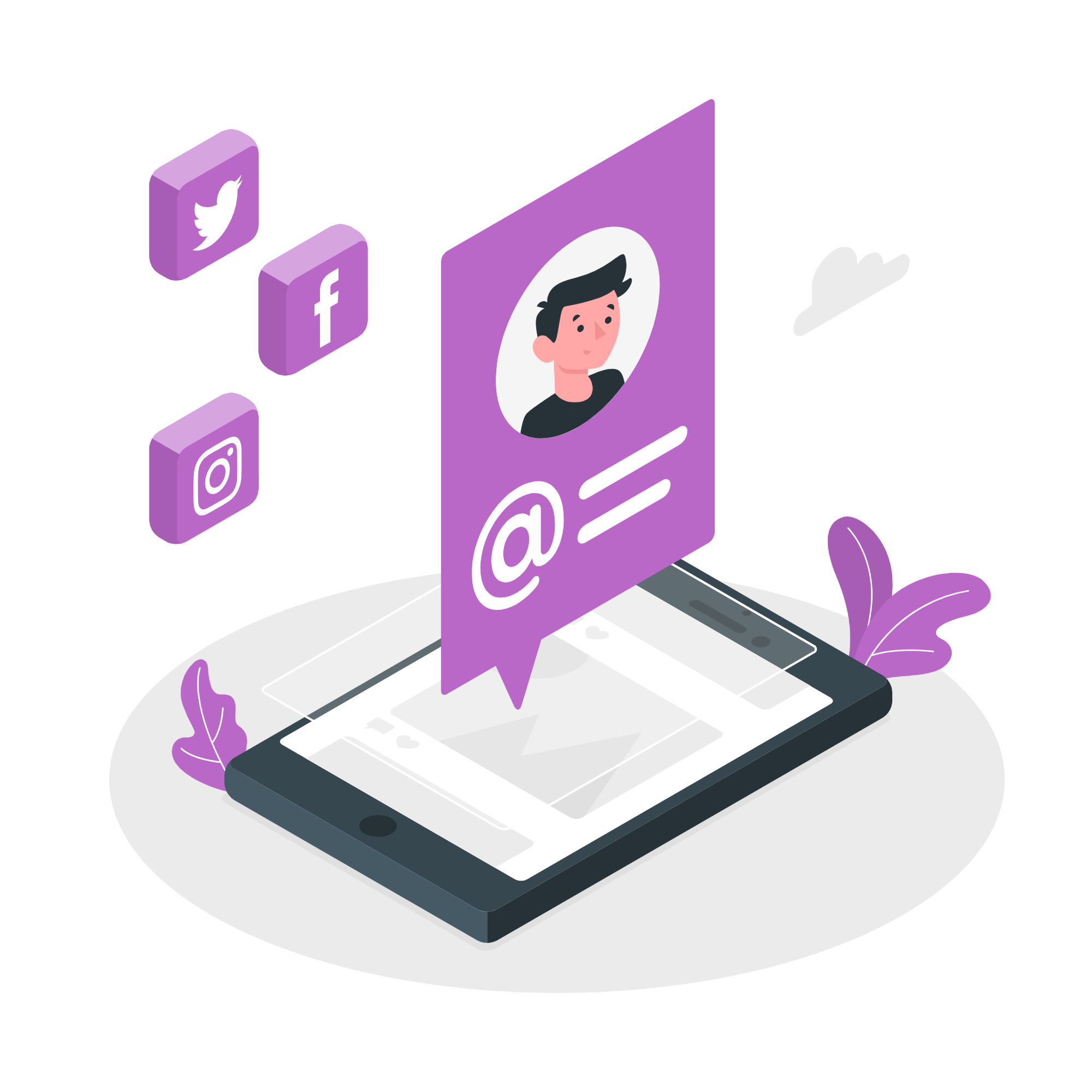 Digital Marketing Illustration