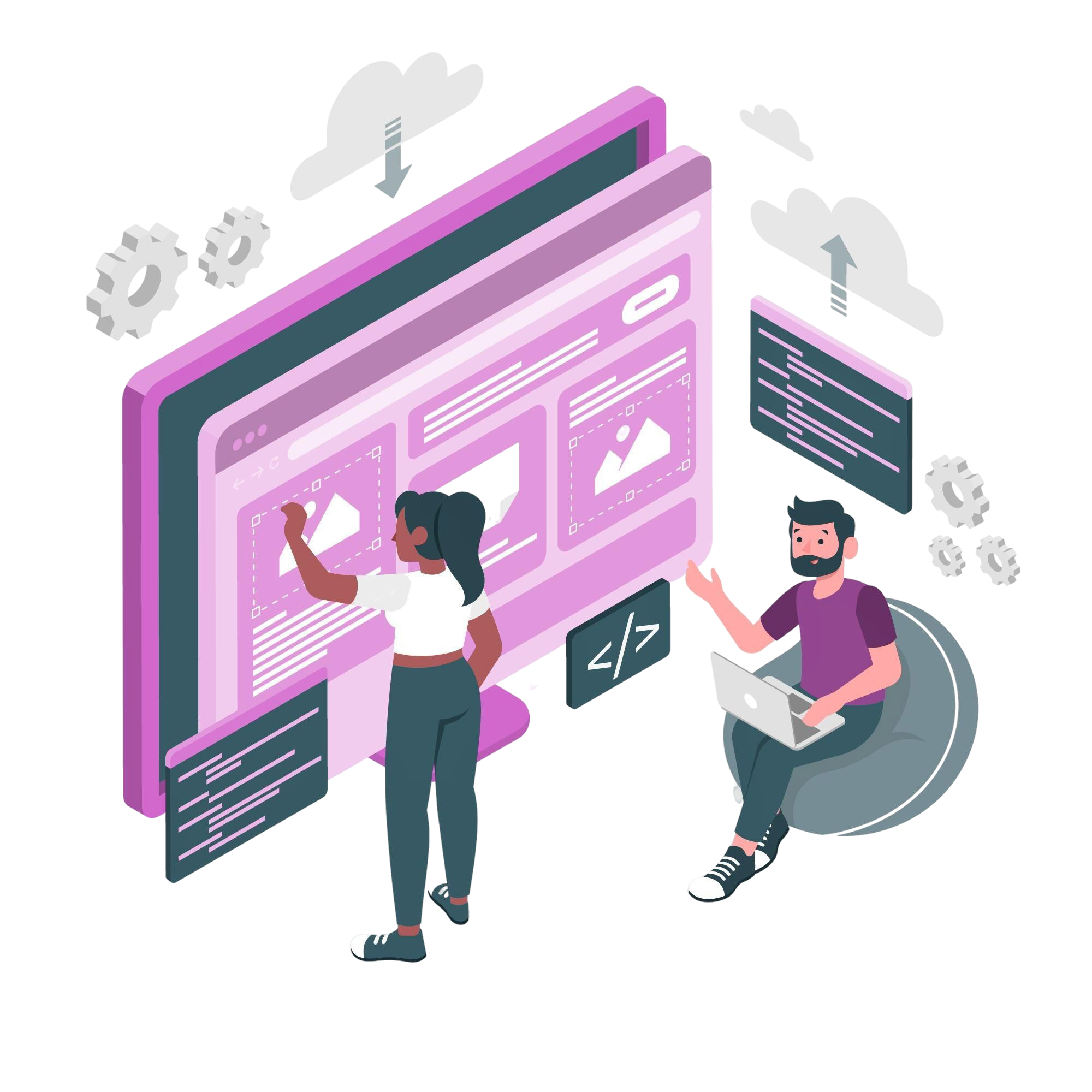 Step 1: Static Website Design