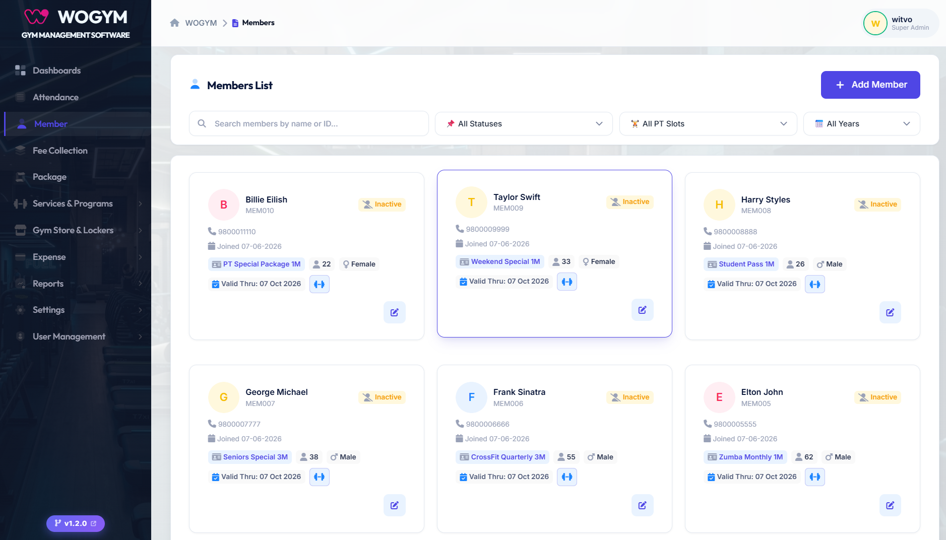 Member Subscriptions & Milestone Tracking
