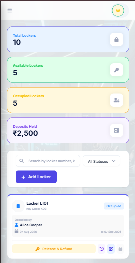 Gym App Screen 5