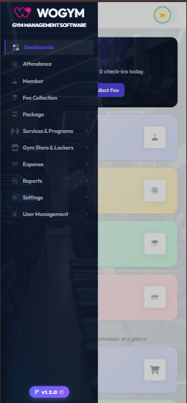 Gym App Screen 2