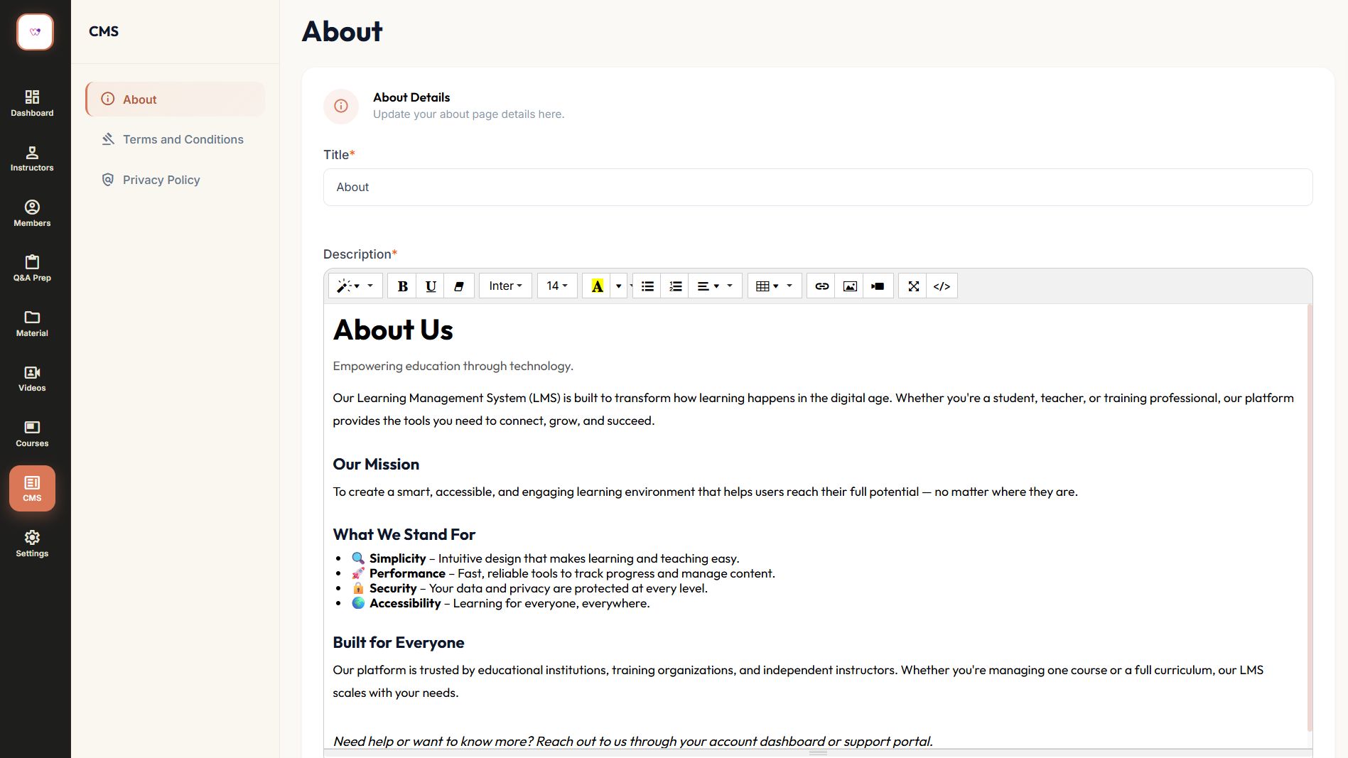 Dynamic Content Editor & White-Label CMS