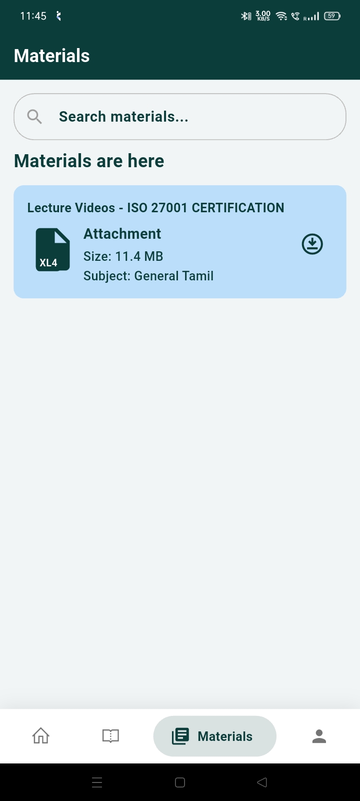 LMS App Screen 5